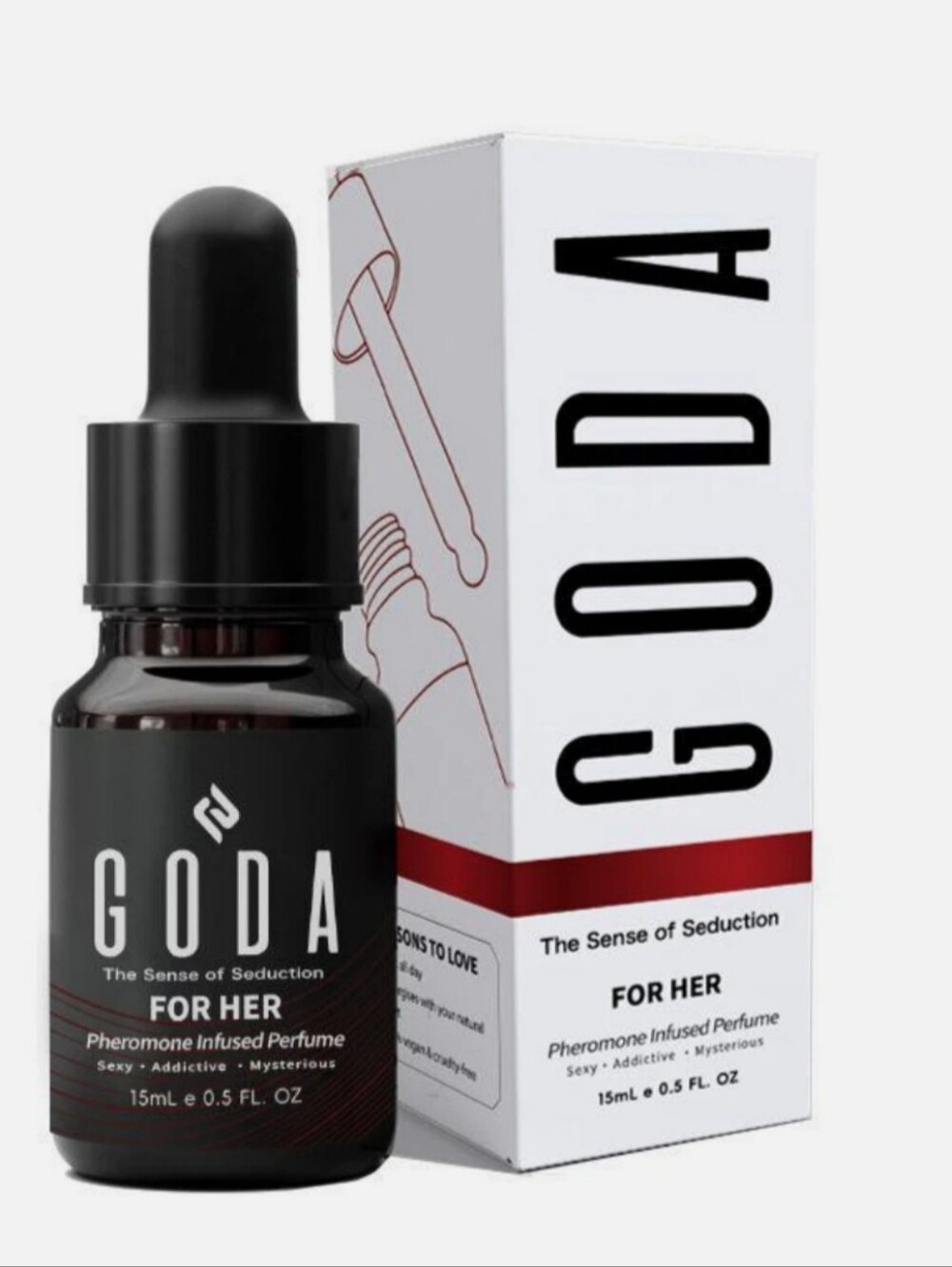 For Her Pheromone-Infused Serum — Black